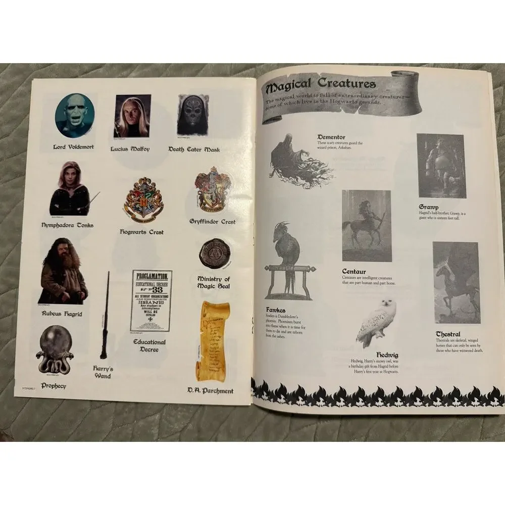 Harry Potter Sticker Poster Activity Scholastic Books Lot Of 5 New